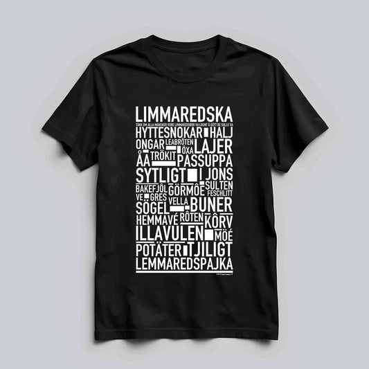 Limmaredska Dialekt Text T-shirt