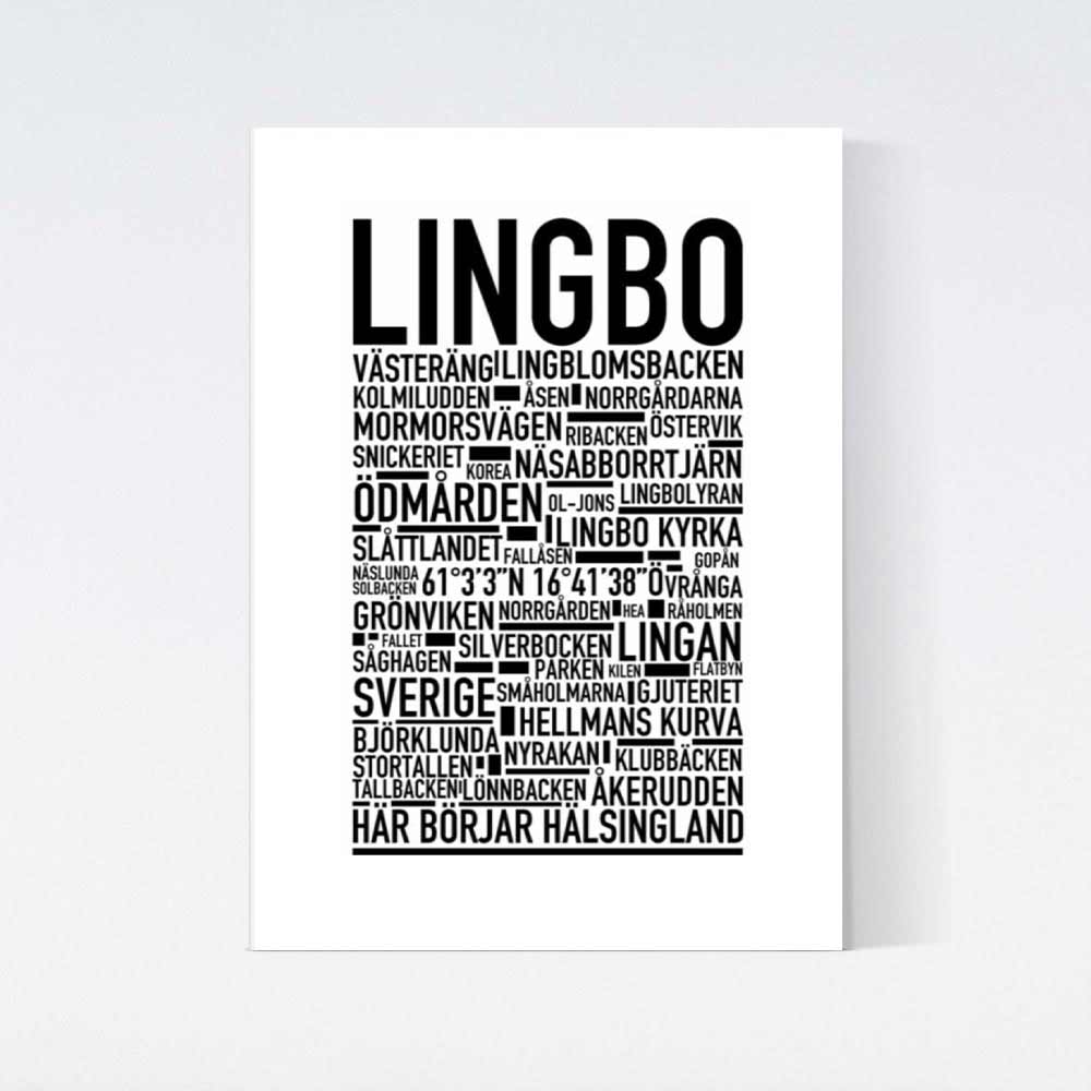 Lingbo Text Poster