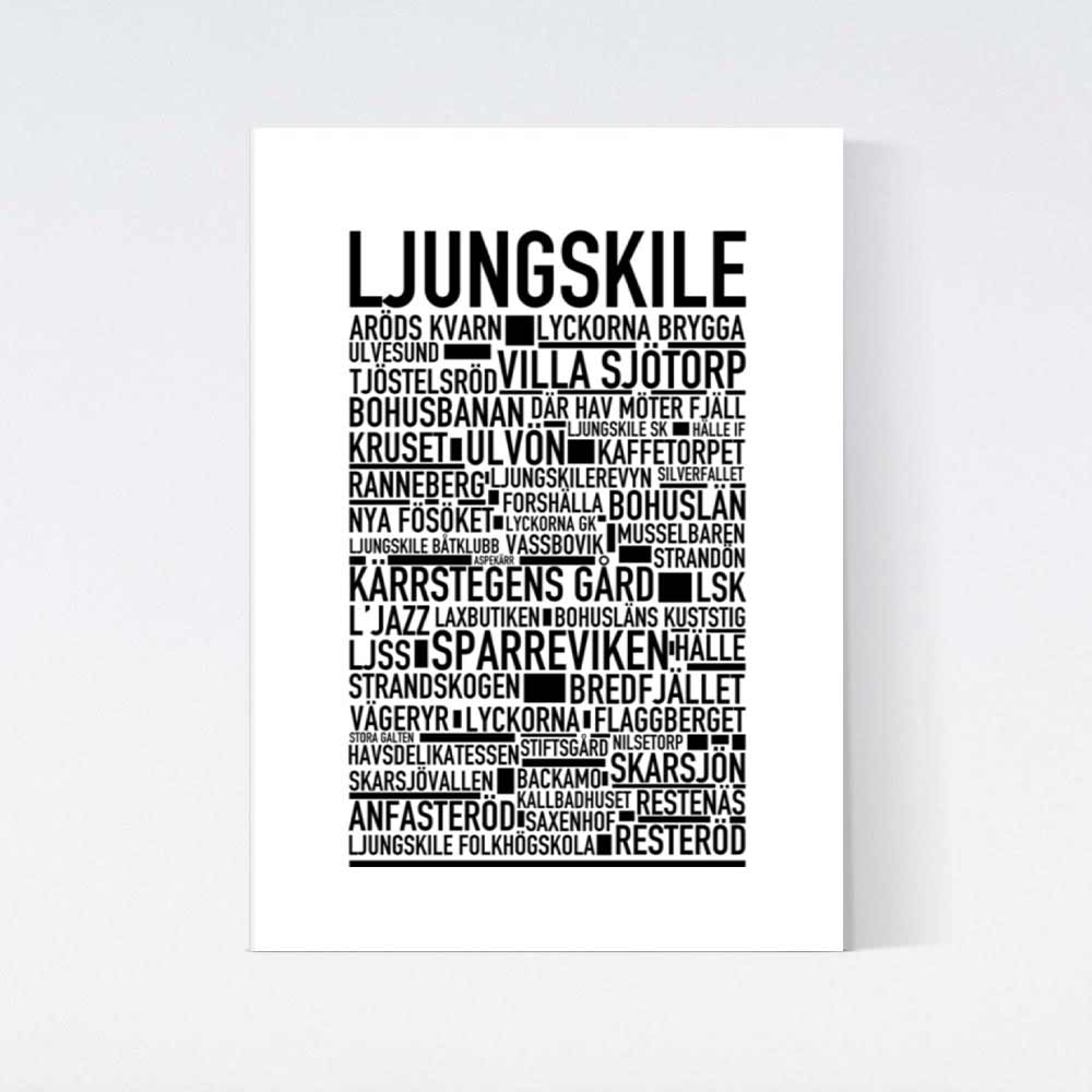Ljungkile Text Poster