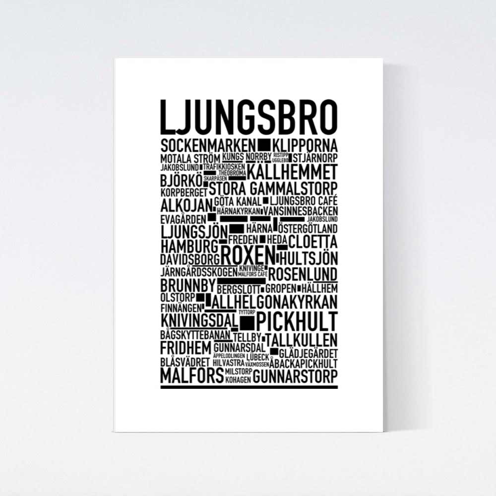 Ljungsbro Text Poster