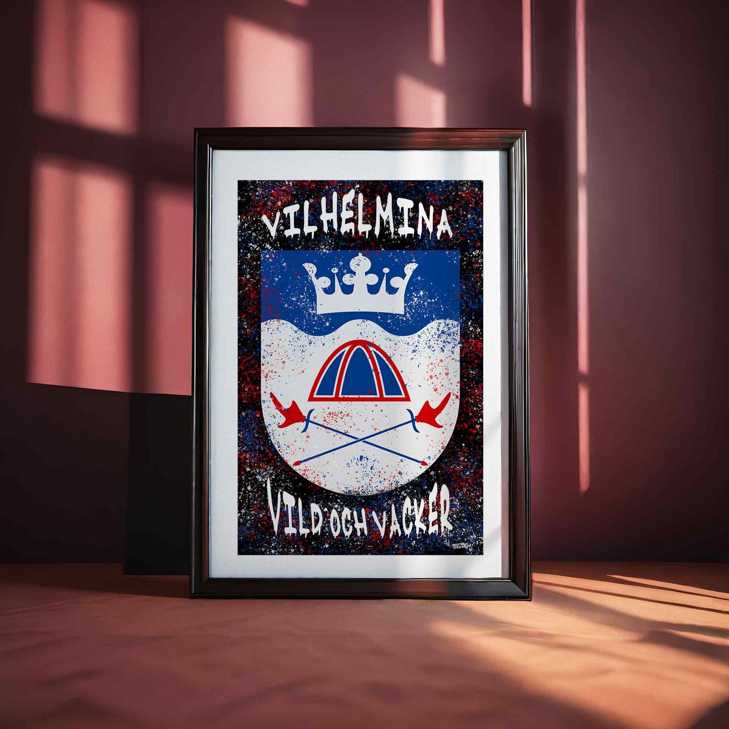 Vilhelmina Vild Vacker Poster