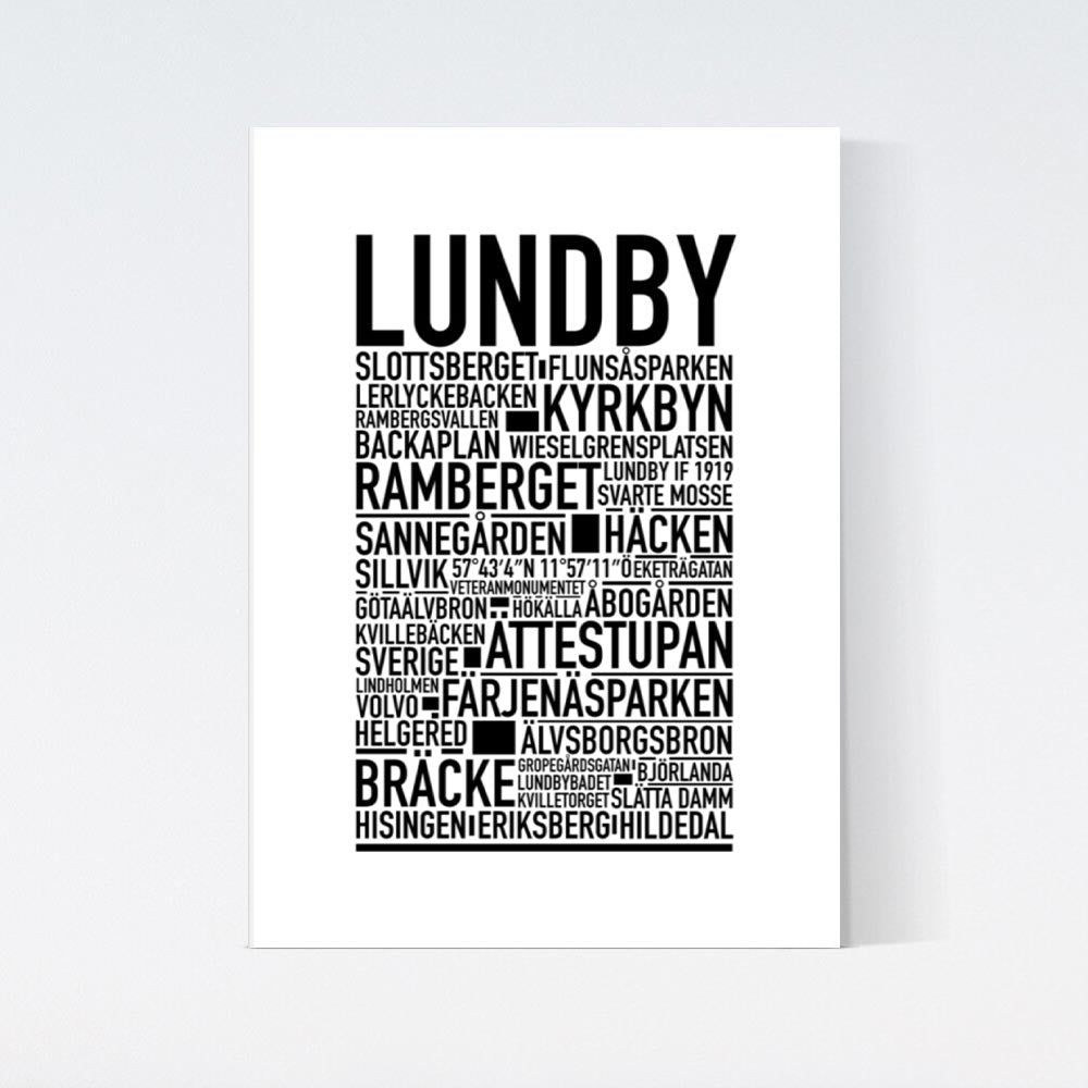 Lundby Text Poster