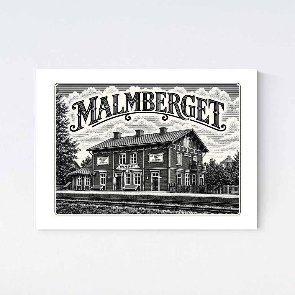 Malmberget Nostalgi Poster