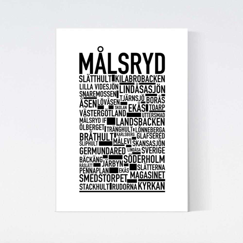 Målsryd Text Poster