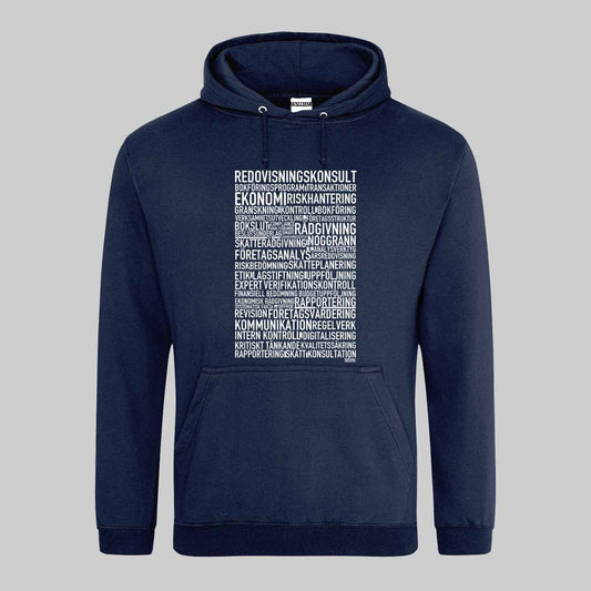 Redovisningskonsult Text Hoodie