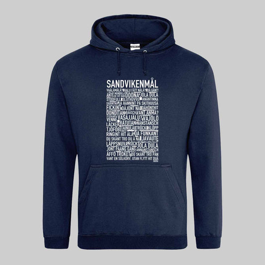 Sandvikenmål Dialekt Text Hoodie