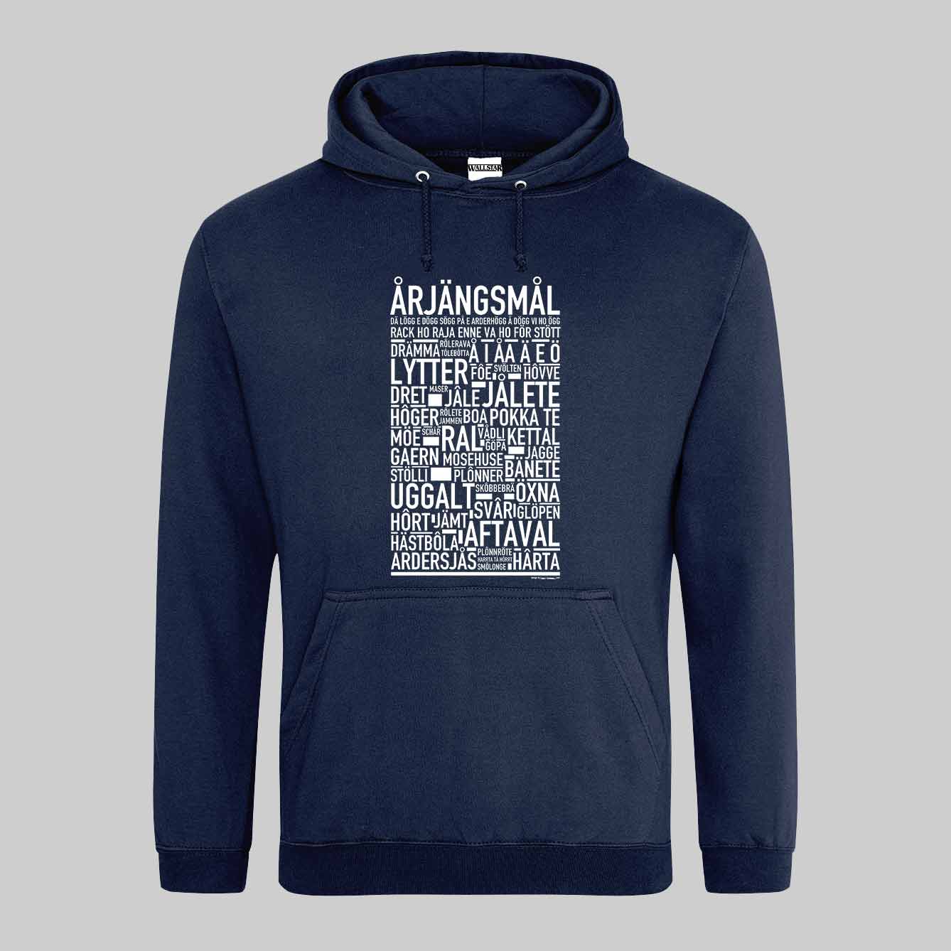Årjängsmål Dialekt Text Hoodie
