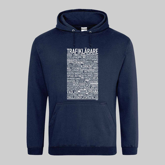 Trafiklärare Text Hoodie
