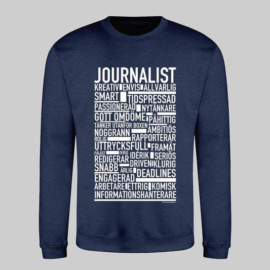 Journalist Text Sweatshirt
