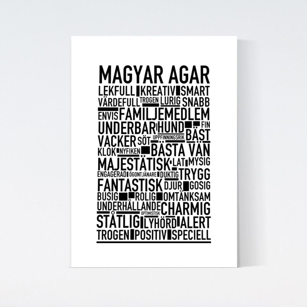 Magyar Agar Text Poster