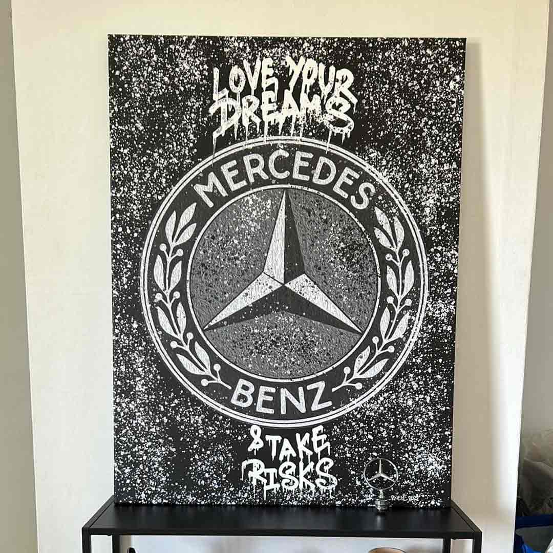 Mercedes Dreams Canvas