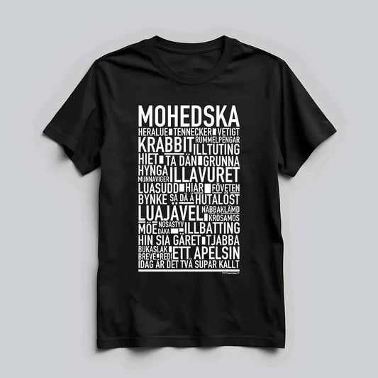 Mohedska Dialekt Text T-shirt