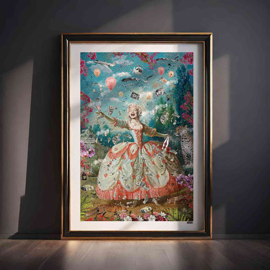 Queen Of Champagne Poster