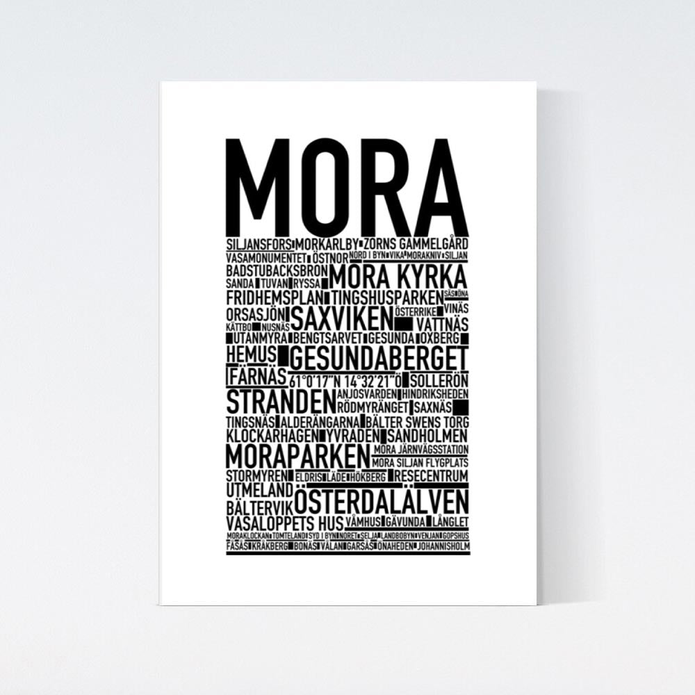 Mora Text Poster