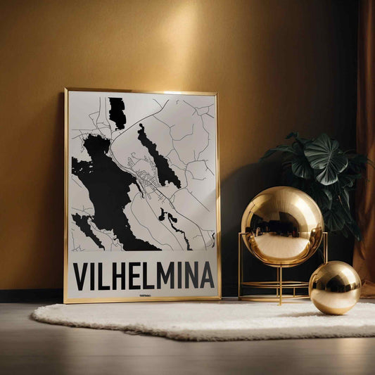 Vilhelmina Karta Poster