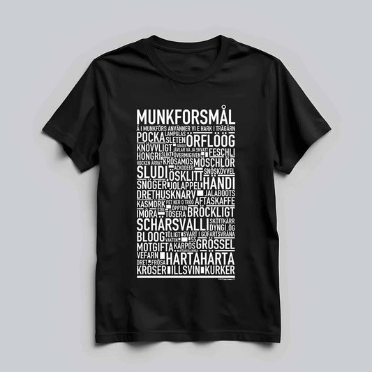 Munkforsmål Dialekt Text T-shirt