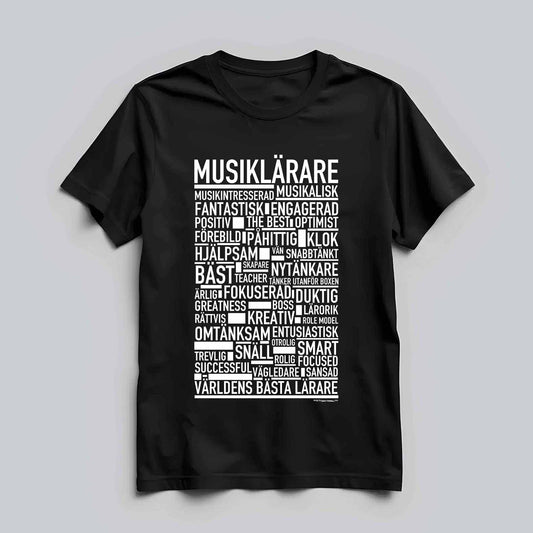 Musiklärare Text T-shirt