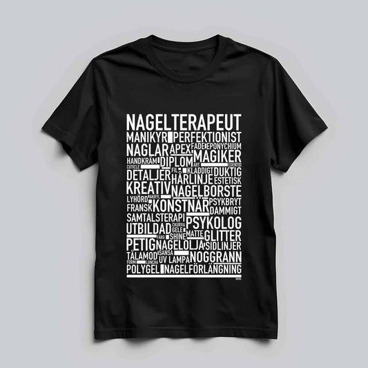 Nagelterapeut Text T-shirt