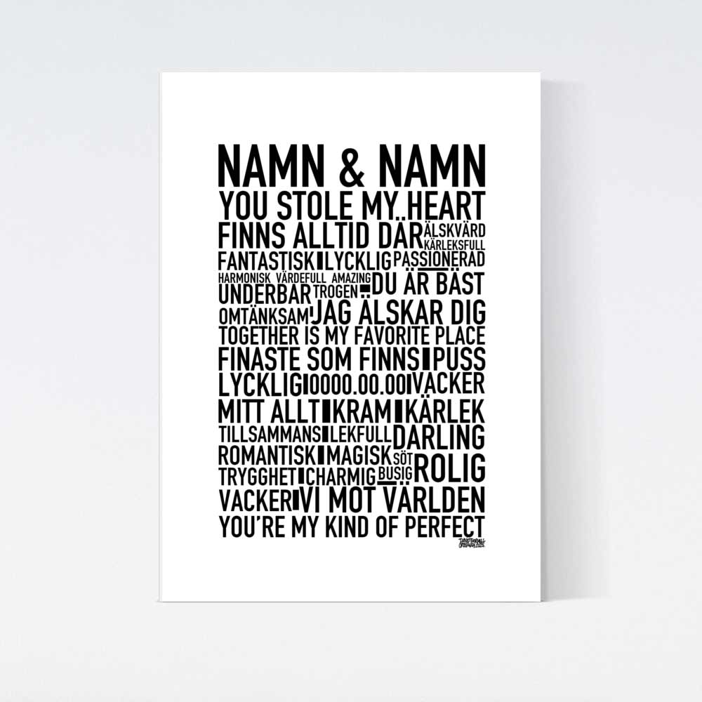 Personlig Kärlek Poster
