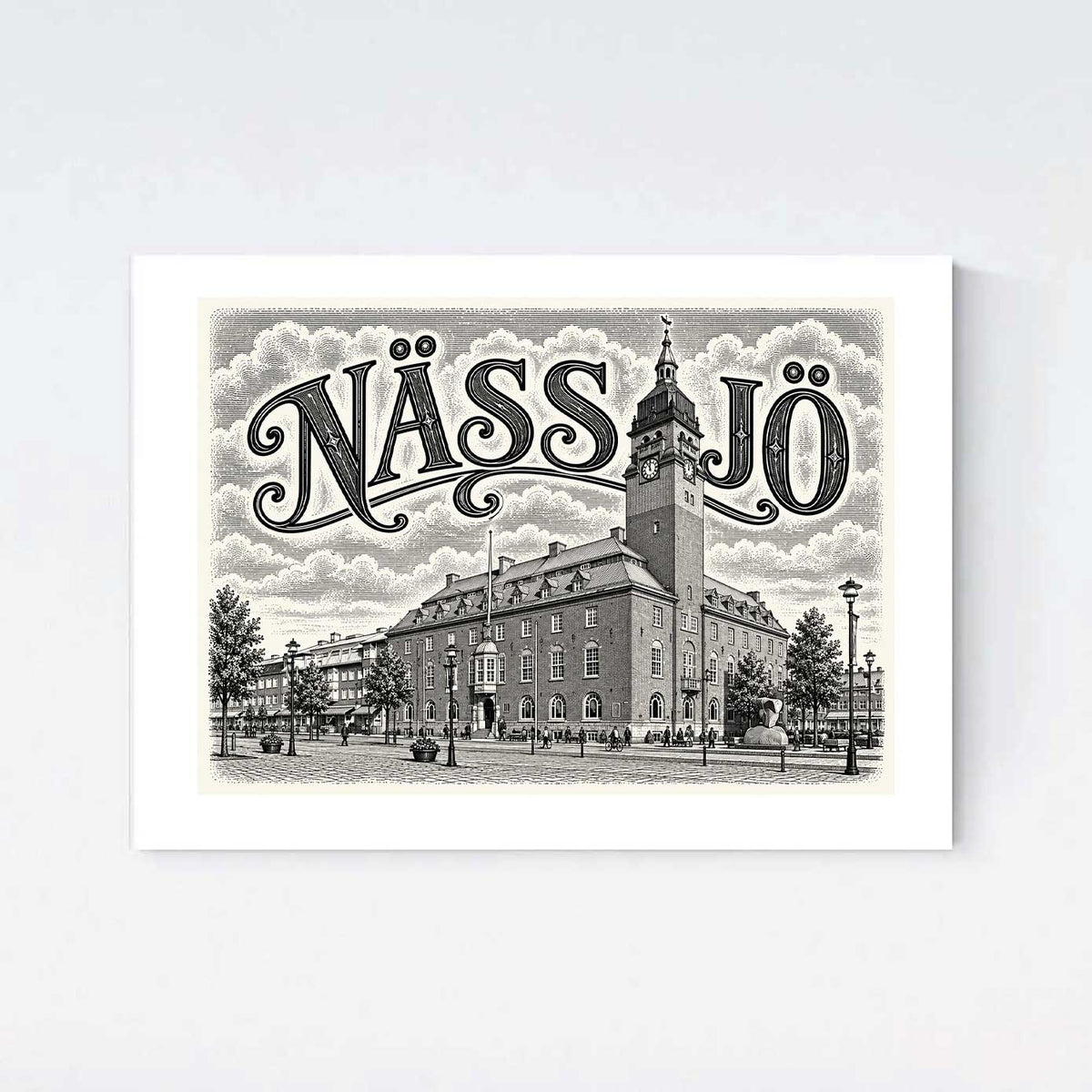 Nässjö Nostalgi Poster