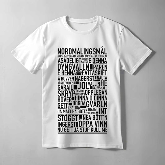 Nordmalingsmål Dialekt T-shirt