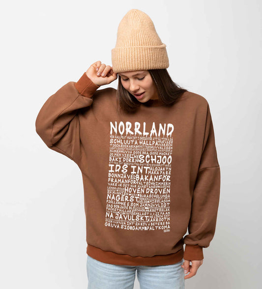 Norrland Graffiti Dialekt Sweatshirt