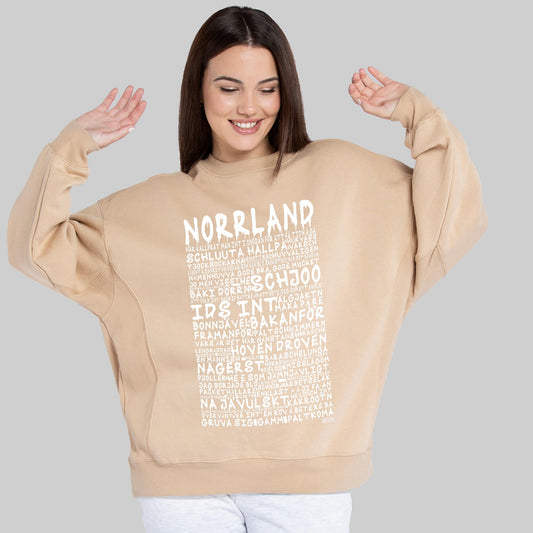 Norrland Graffiti Dialekt Sweatshirt