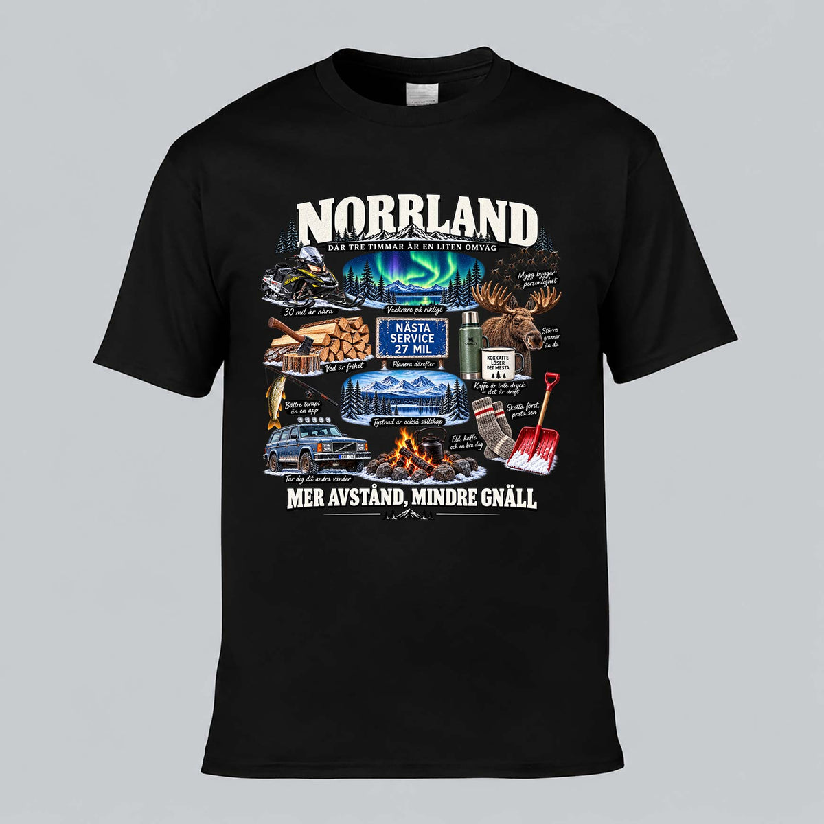 Norrland Norrländsk Livsstil T-shirt