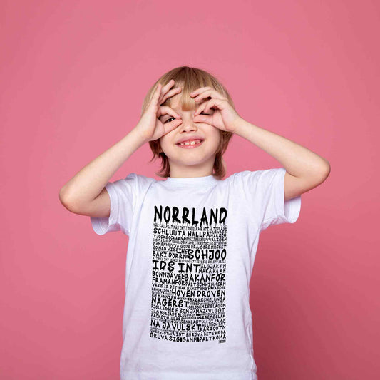Norrland Graffiti Dialekt Barn T-shirt