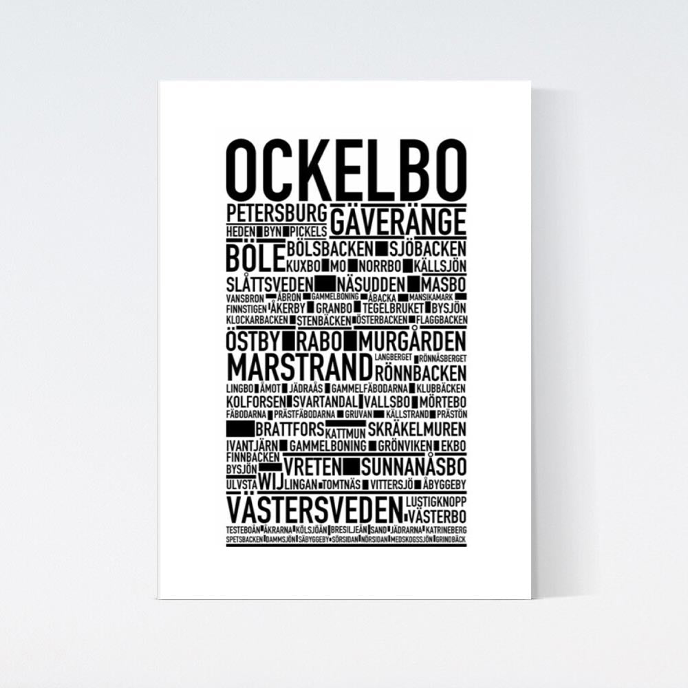 Ockelbo Text Poster