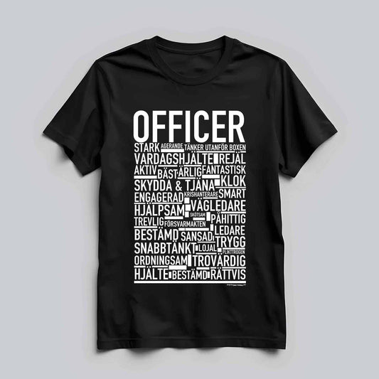 Officer Text T-shirt