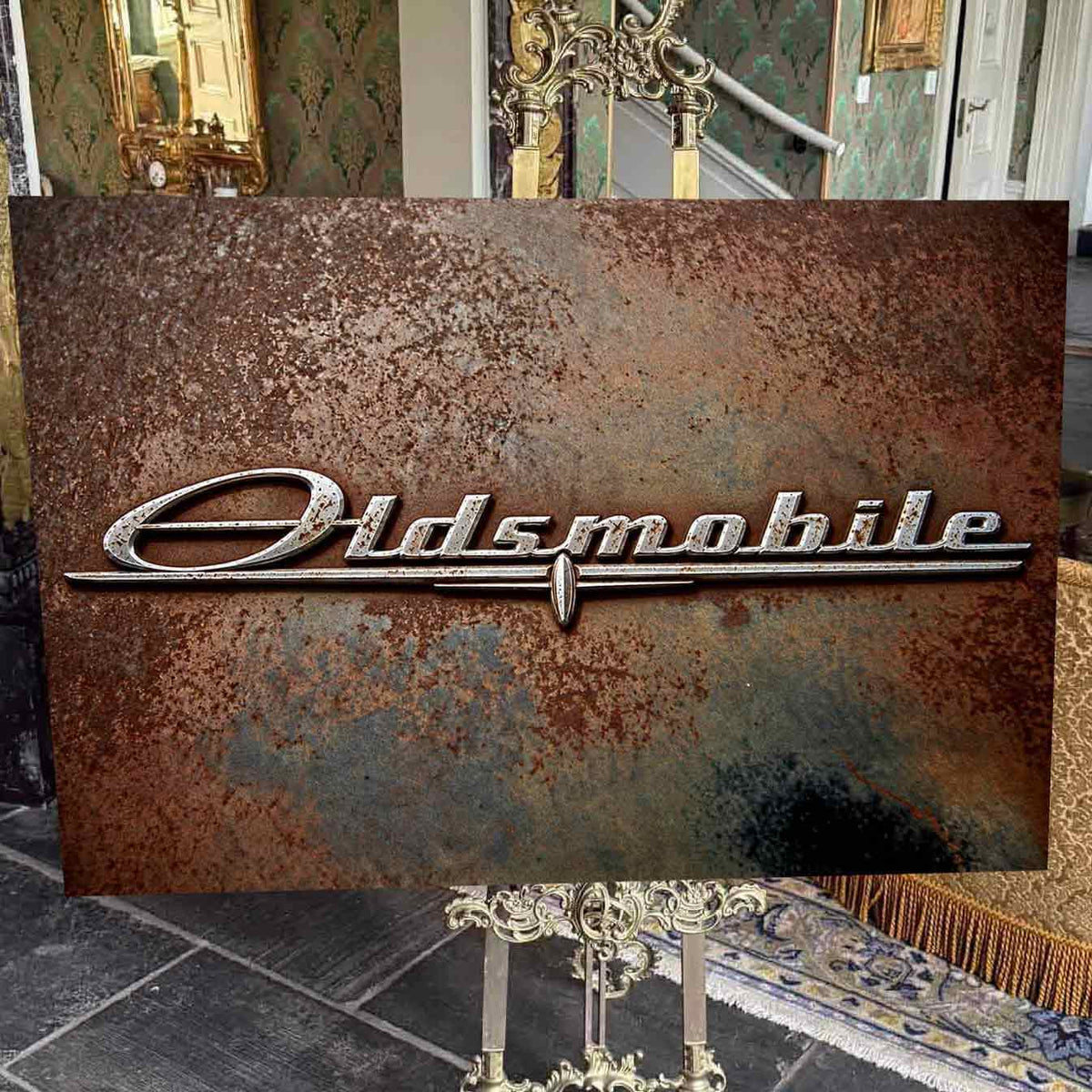 Oldsmobile Rostig Canvas