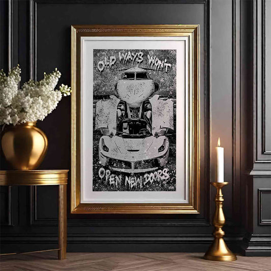 Old Days New Doors Poster