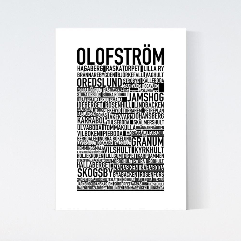 Olofström Text Poster