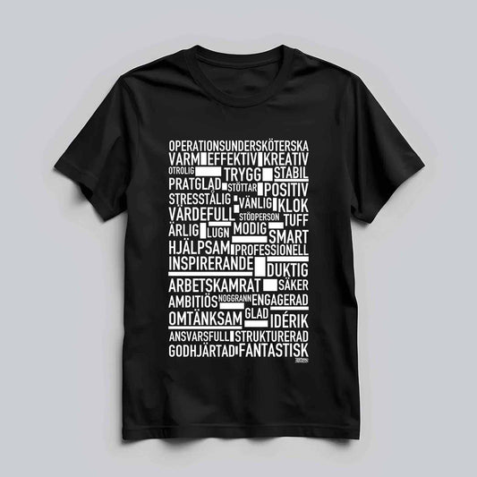 Operationsundersköterska Text T-shirt