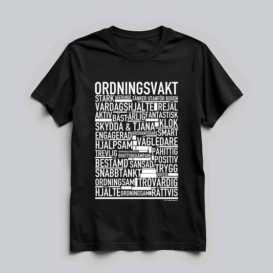 Ordningsvakt Text T-shirt