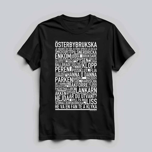 Österbybrukska Dialekt Text T-shirt