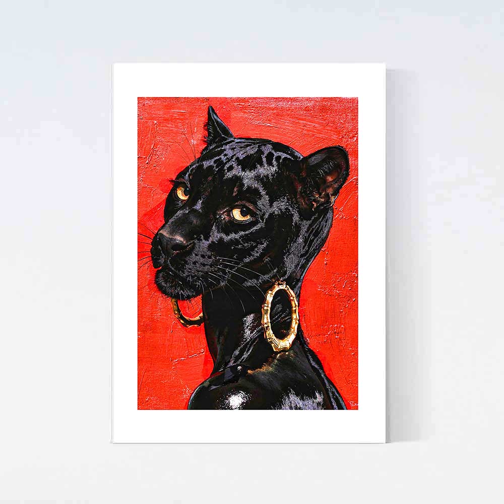 Panther Model Poster