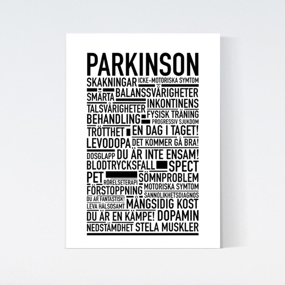 Parkinson Text Poster