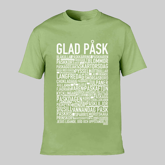Glad Påsk Text T-shirt