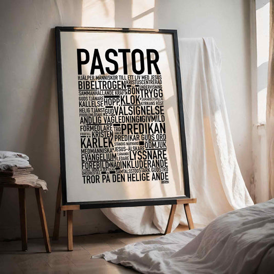 Pastor Text Poster