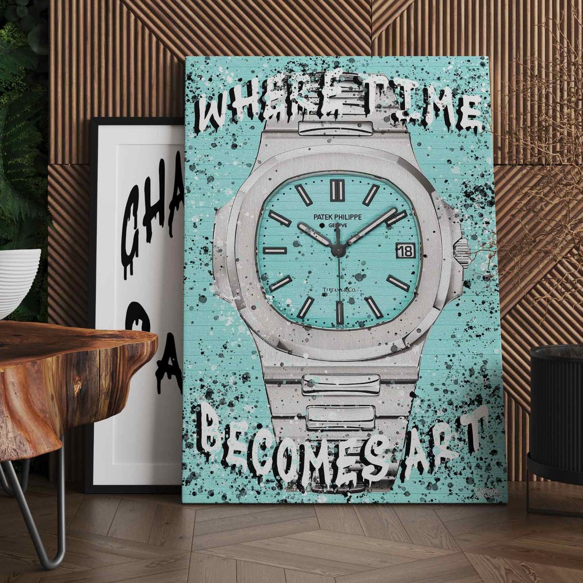 Patek Watch Art Canvas