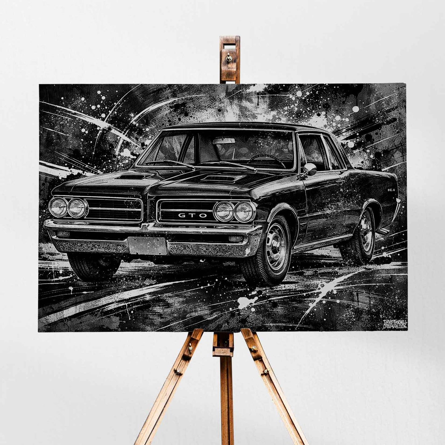 Pontiac GTO 64 Canvas