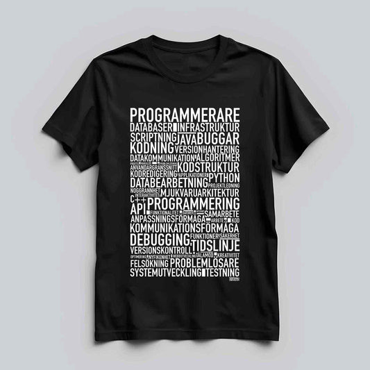 Programmerare Text T-shirt
