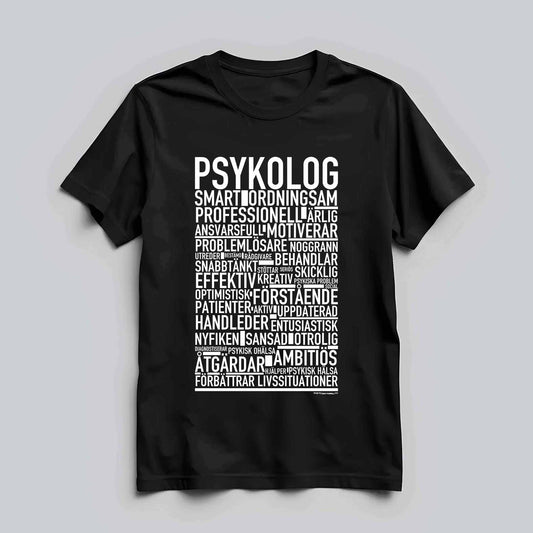 Psykolog Text T-shirt
