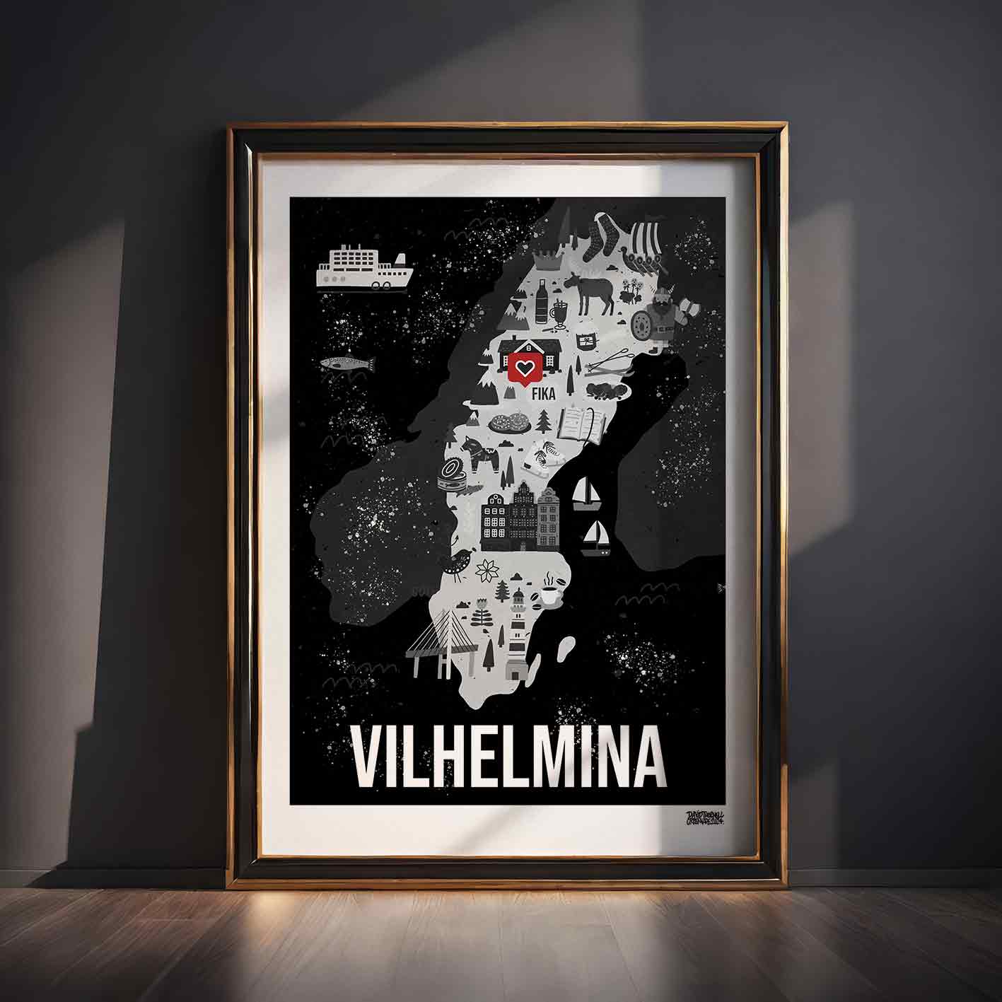 Vilhelmina Sweden Poster