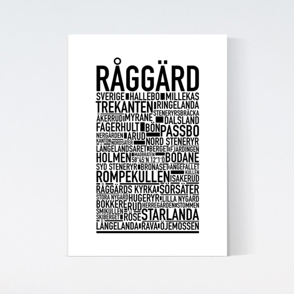 Råggärd Text Poster