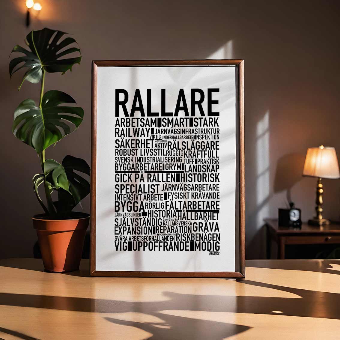 Rallare 2025 Text Poster