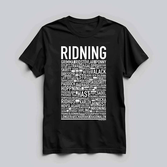 Ridning Text T-shirt