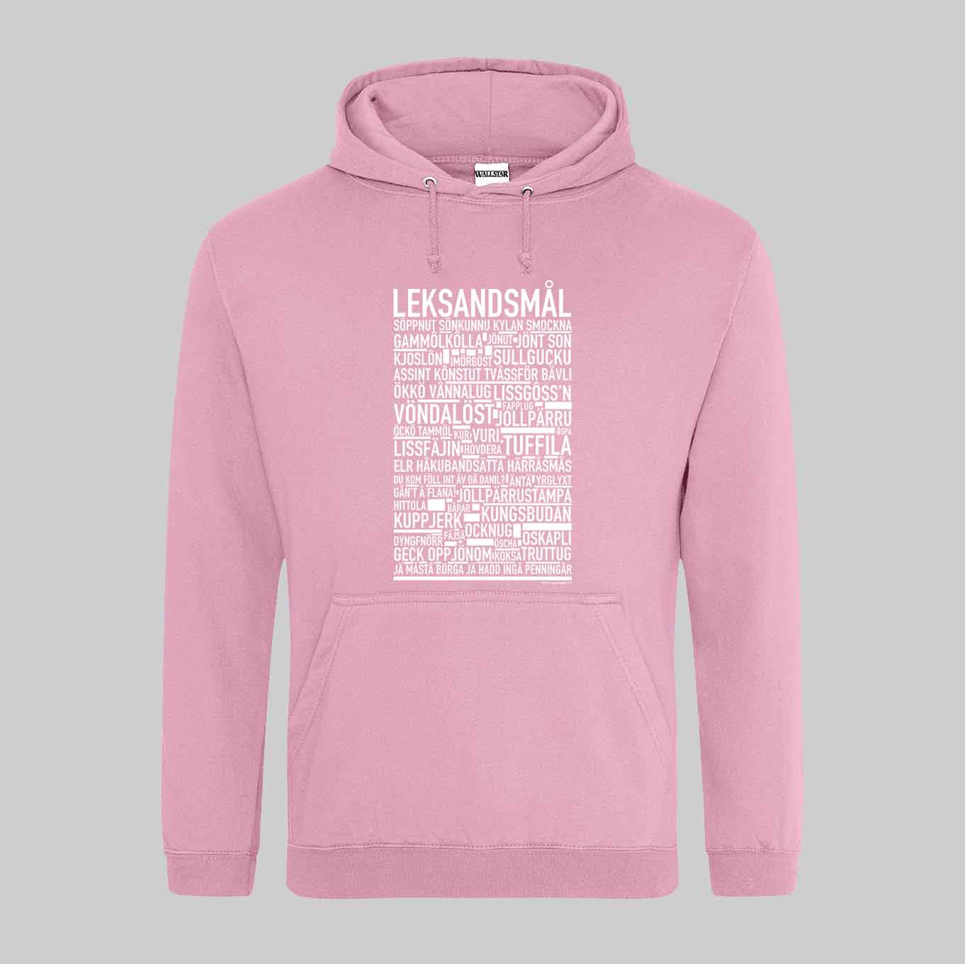 Leksandsmål Dialekt Text Hoodie